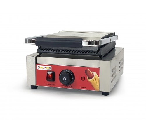 Гриль контактний GoodFood ECG10 Panini RED