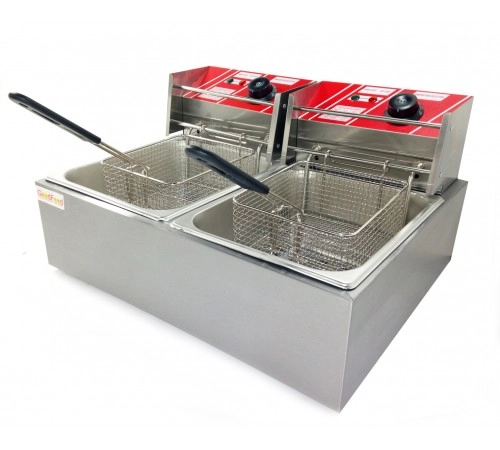Фритюрниця підвійна електрична професійна GoodFood EF66