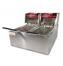Фритюрниця підвійна електрична професійна GoodFood EF44