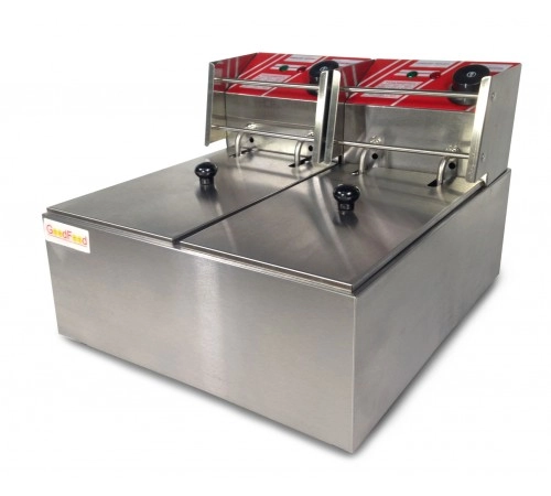 Фритюрниця підвійна електрична професійна GoodFood EF44