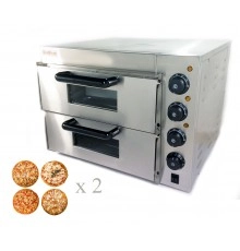 Електрична піч для піци 4+4х20 GoodFood PO2