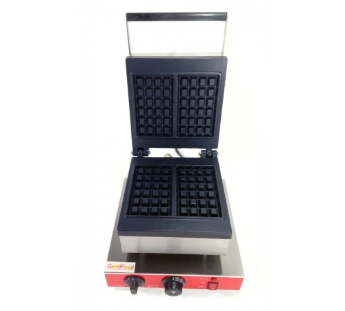 Вафельниця бельгійська квадратна з таймером GoodFood WB1SA