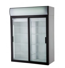 Шафа холодильна зі скляними дверима Polair DM114Sd-S