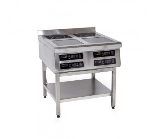 Індукційна плита Tehma 4-конфоркова підлогова 3.5 кВт