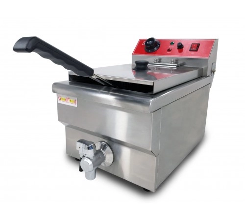 Фритюрниця електрична професійна GoodFood EF8 кран