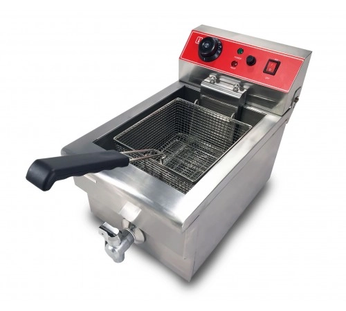 Фритюрниця електрична професійна GoodFood EF8 кран