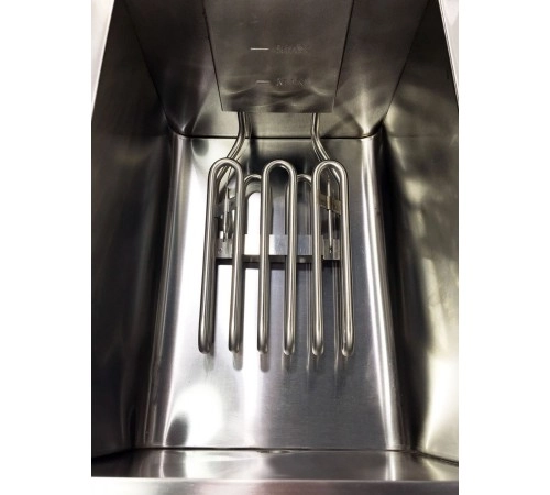 Фритюрниця підвійна електрична професійна GoodFood EF88 кран