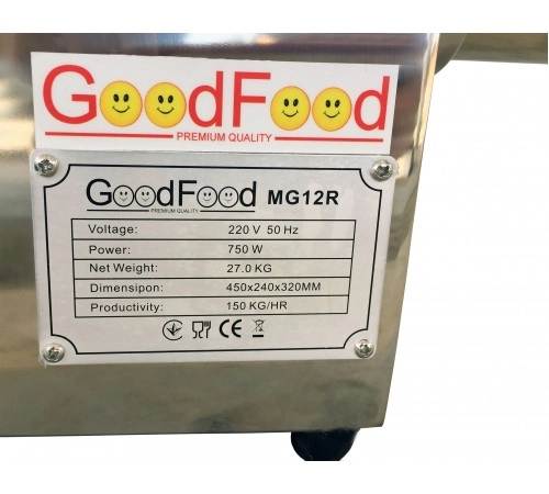 М'ясорубка GoodFood MG12R Reverse