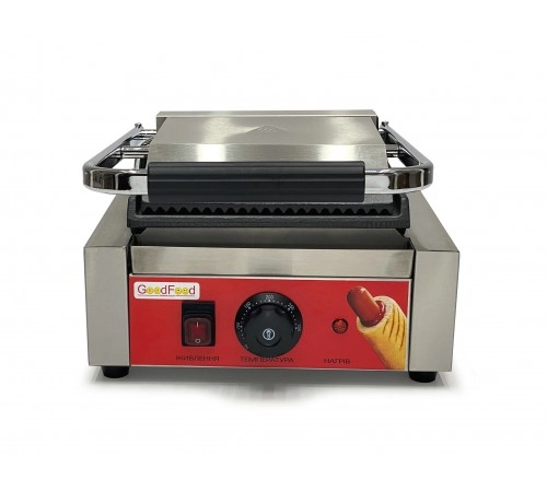 Гриль контактний GoodFood ECG10EA Panini RED
