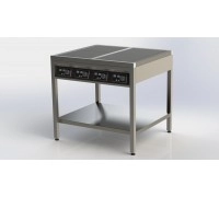 Плита індукційна ПІН-4-800Х700-П-14.0