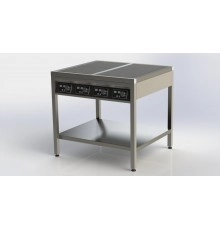 Плита індукційна ПІН-4-800Х700-П-14.0