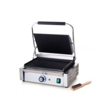 Гриль контактний Hendi Верхня і нижня поверхня рифлені