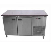 Стіл холодильний Tehma 2 двері з гранітною стільницею (700)