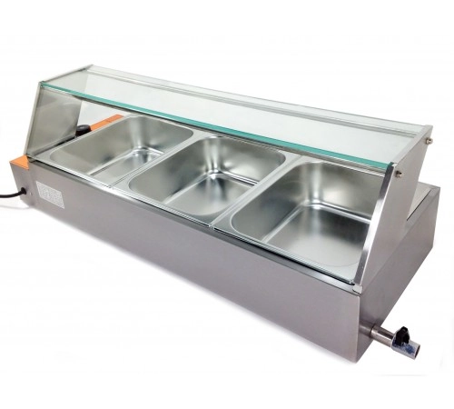 Апарат для підігріву готових страв (марміт) GoodFood BM3G витрина