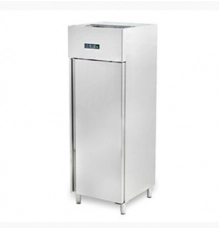 Шафа морозильна HURAKAN HKN-GX650BT INOX 650 л | Професійна, -22°C, R290, нержавійка AISI 201 | BU HORECA