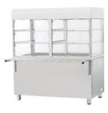Вітрина холодильна ВХЛРН-1,0 1000 мм | Настільна, +1°...+7°C, динамічна 