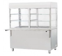 Вітрина холодильна ВХЛРН-1,2 1200 мм | Настільна, +1°...+7°C, динамічна 