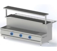 Марміт перших страв МПЛРНкВ-2 1200 мм | Професійний, 6 кВт, 380В, з надбудовою