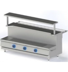 Марміт перших страв МПЛРНкВ-3 1500 мм | Професійний, 9 кВт, 380В, з надбудовою