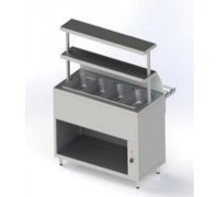 Марміт других страв МЛРН-3 1200 мм | Професійний, сухий тен, +30°...+90°C, 220 В
