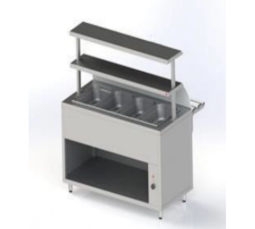 Марміт других страв МЛРН-5 1800 мм | Професійний, сухий тен, +30°...+90°C, 220 В