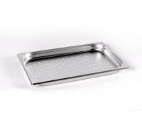 Гастроємність Brillis перфорована н/с без ручок 1/1x40mm, Ø 3 mm