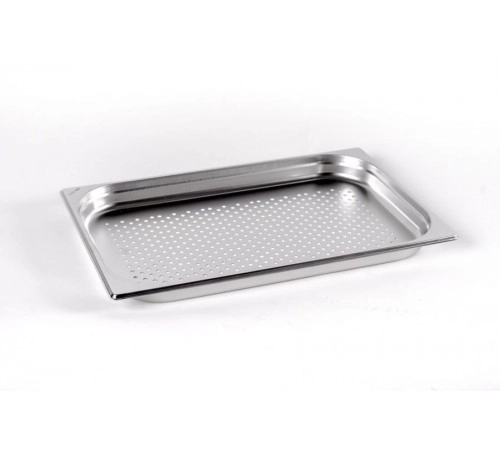 Гастроємність Brillis перфорована н/с без ручок 1/1x40mm, Ø 3 mm