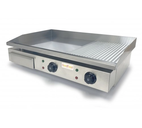 Поверхня для змаження (хромована) комбінована GoodFood EG73FRM