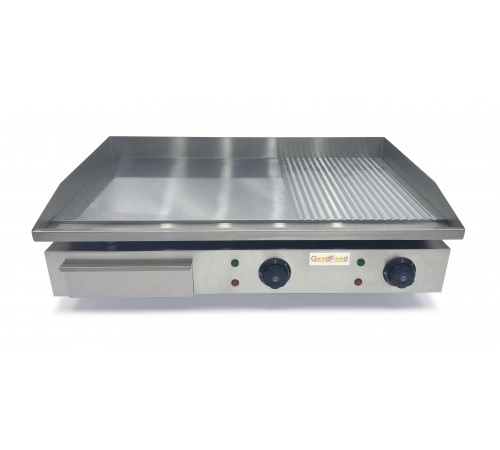 Поверхня для змаження (хромована) комбінована GoodFood EG73FRM