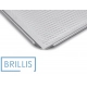 Деко з алюмінію перфороване Brillis 600х400х10