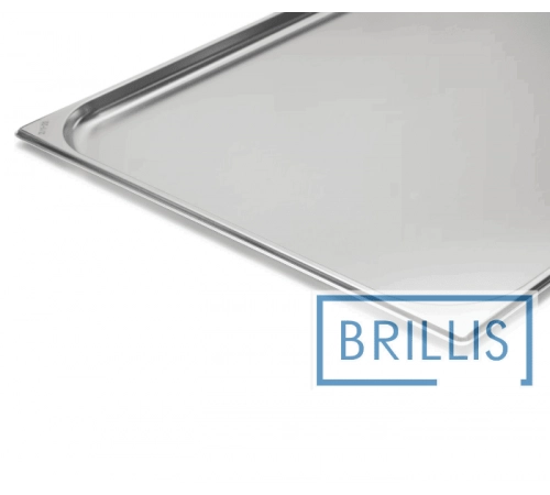 Гастроємність Brillis н/ж сталь GN 2/1-20 мм (650х530х20мм)
