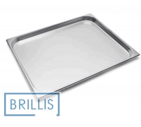 Гастроємність Brillis н/ж сталь GN 2/1-40 мм (650х530х40мм)