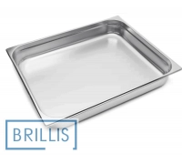 Гастроємність Brillis н/ж сталь GN 2/1-100 мм (650х530х100мм)