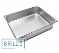 Гастроємність Brillis н/ж сталь GN 2/1-150 мм (650х530х150мм)