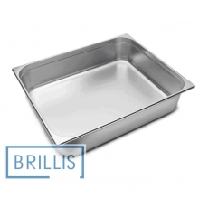 Гастроємність Brillis н/ж сталь GN 2/1-150 мм (650х530х150мм)