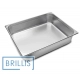 Гастроємність Brillis н/ж сталь GN 2/1-150 мм (650х530х150мм)
