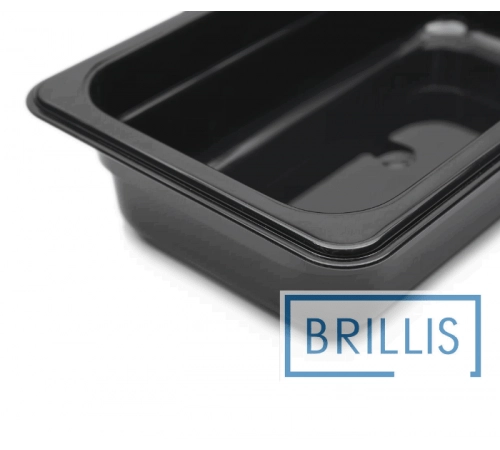 Гастроємність РС 1/4-65 мм із полікарбонату Brillis (265х162х65)