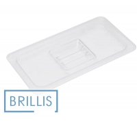 Кришка з полікарбонату GN 1/3 Brillis (325х176)