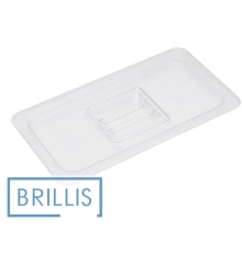Кришка з полікарбонату GN 1/3 Brillis (325х176)