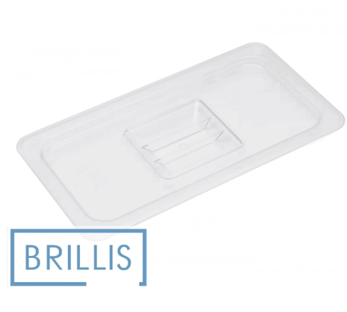 Кришка з полікарбонату GN 1/3 Brillis (325х176)