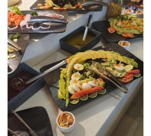 Блюдо презентаційне (430х250х20) Brillis з меламіну