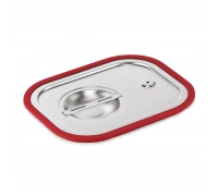 Кришка н/ж Brillis GN 1/2 з силіконовим ущільнювачем для гастроємностей