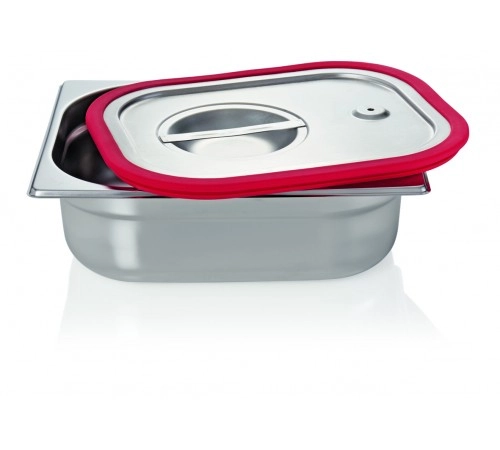 Кришка н/ж Brillis GN 1/2 з силіконовим ущільнювачем для гастроємностей