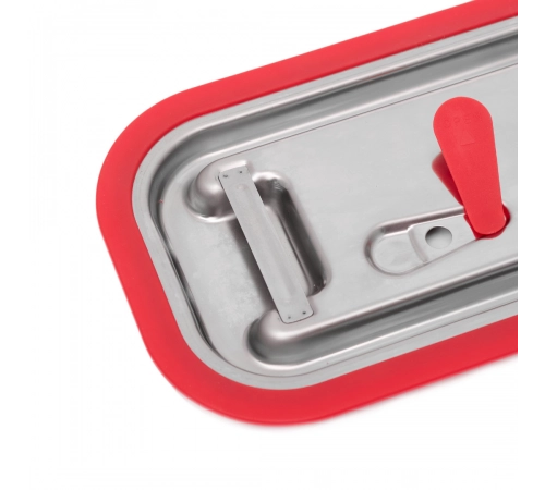 Кришка н/ж Brillis GN 1/3 з силіконовим ущільнювачем та клапаном для гастроємностей