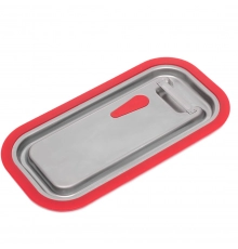 Кришка н/ж Brillis GN 1/3 з силіконовим ущільнювачем та клапаном для гастроємностей