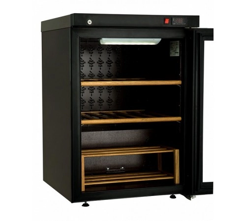 Шафа холодильна Polair DM104-BRAVO зі скляними дверима