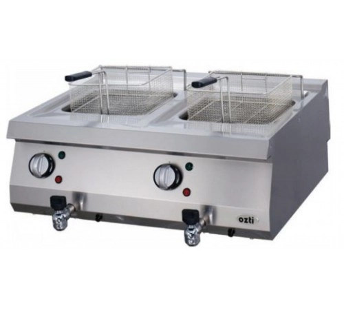Фритюрниця електрична Ozti 12 + 12 літрів