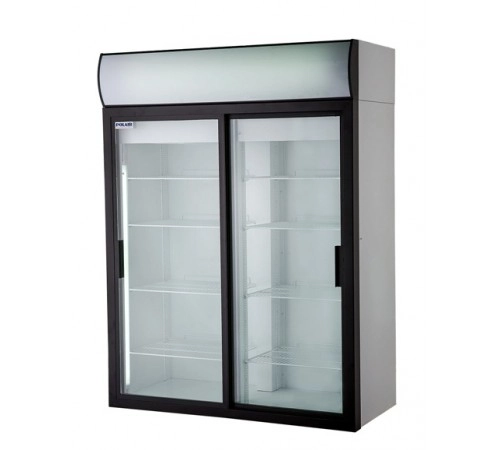 Шафа холодильна зі скляними дверима Polair DM110Sd-S