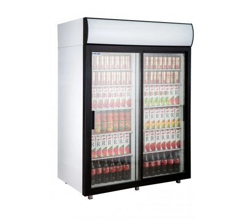 Шафа холодильна зі скляними дверима Polair DM110Sd-S 2.0