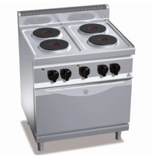 Плита електрична Bertos E7P4+FE1